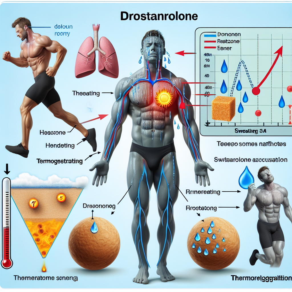 Cómo afecta Drostanolona a la sudoración y termorregulación