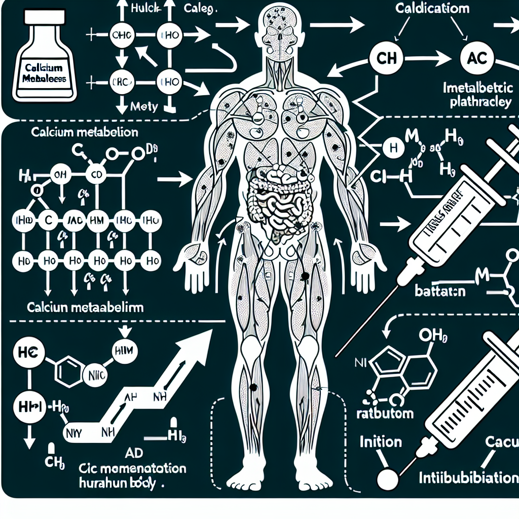 Cómo afecta Turinabol inyectable al metabolismo del calcio