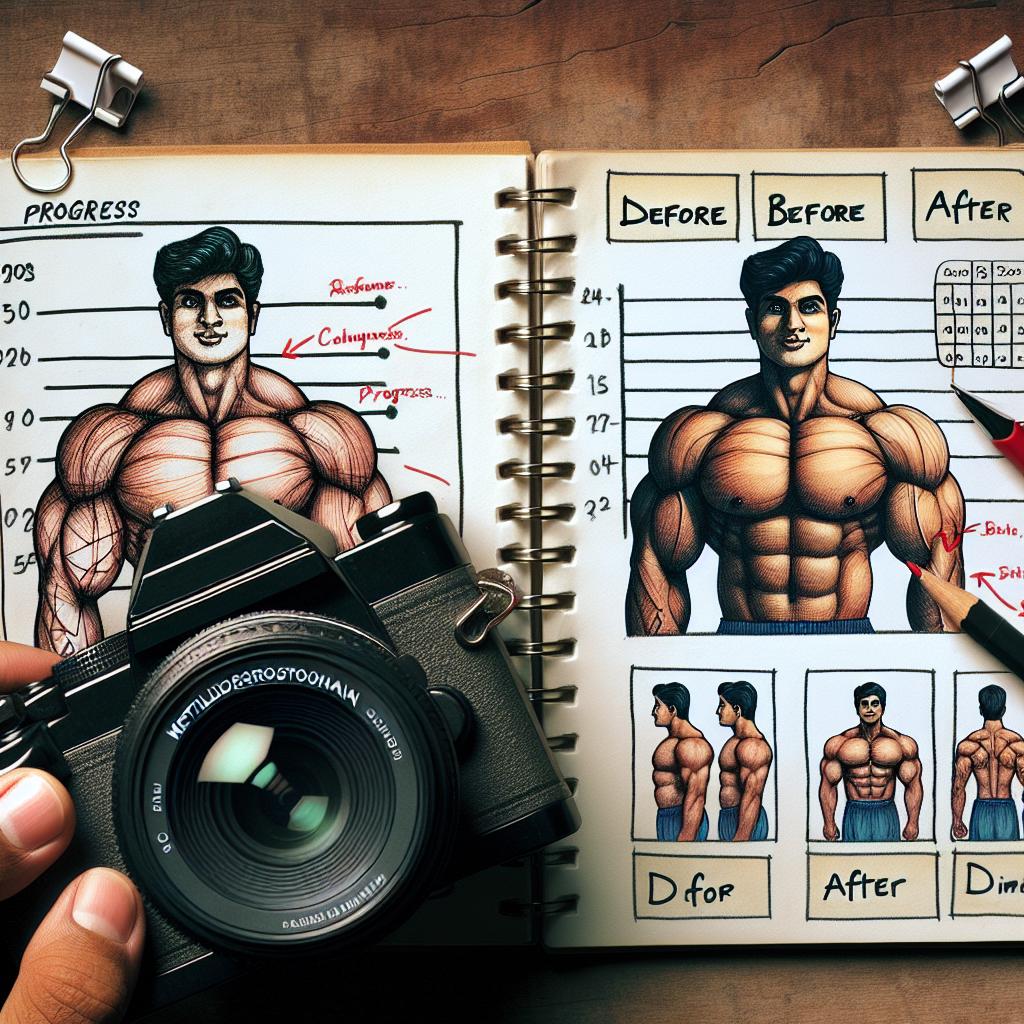 Cómo registrar tu progreso con Metildrostanolona en fotos