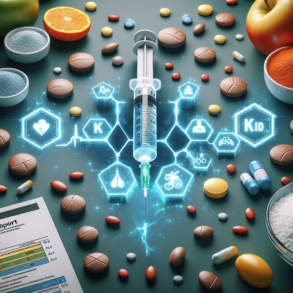 Inyección de estanozolol y retención de potasio