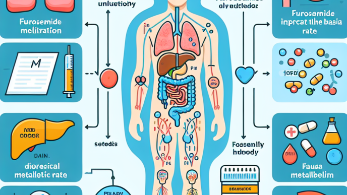 ¿Puede Furosemid afectar tu metabolismo basal?