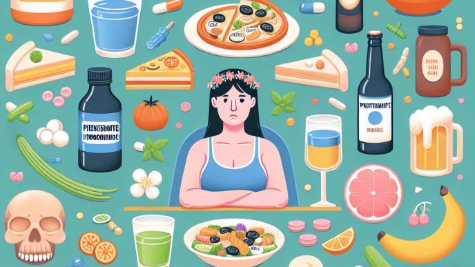Qué evitar comer al usar Phentermine Hydrochlorid