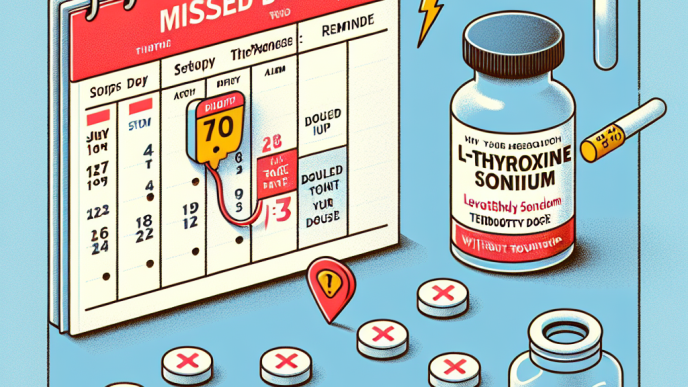 Qué hacer si se olvida una dosis de L-Thyroxine Sodium/Levothyroxine Sodium (LT4 sodium)