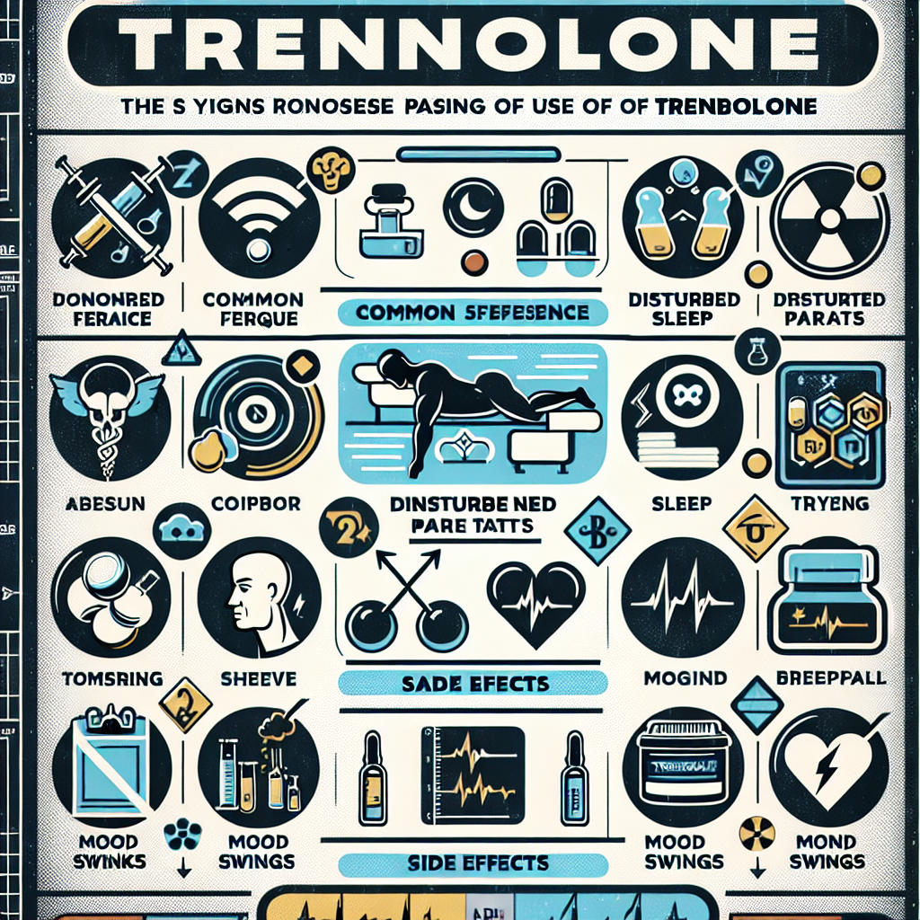 Qué señales indican que debes pausar el uso de Trenbolone
