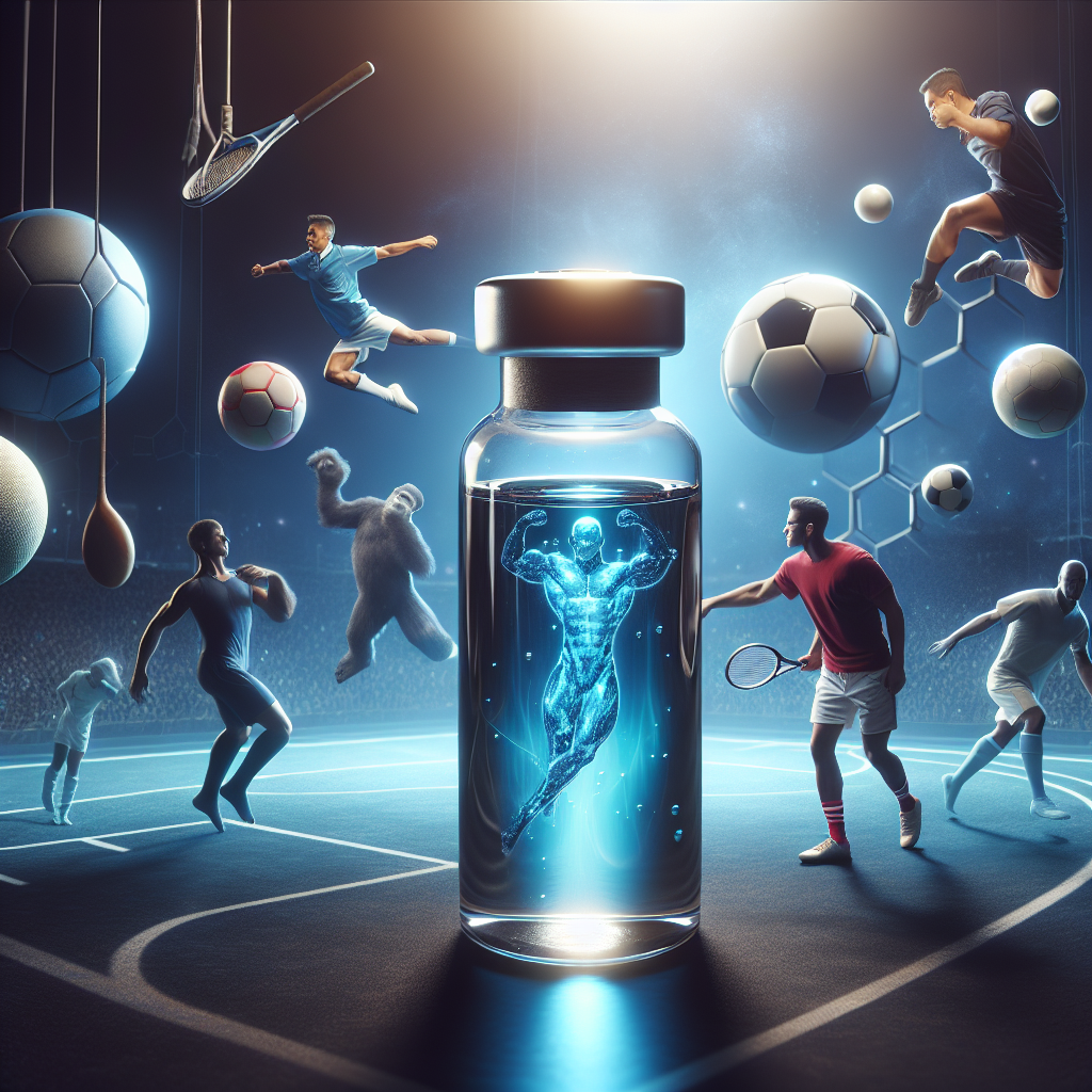 Suspensión acuosa de testosterona en deportes que requieren agilidad