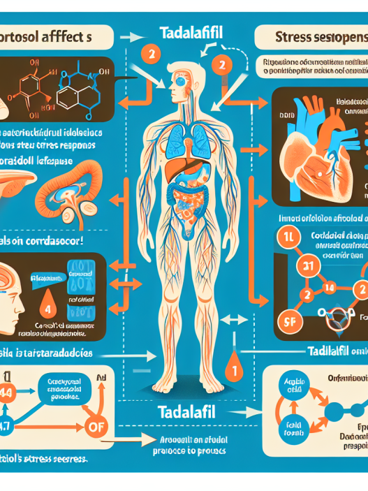 Cómo afectan los niveles de cortisol al usar Tadalafil