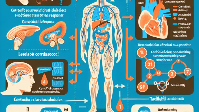 Cómo afectan los niveles de cortisol al usar Tadalafil