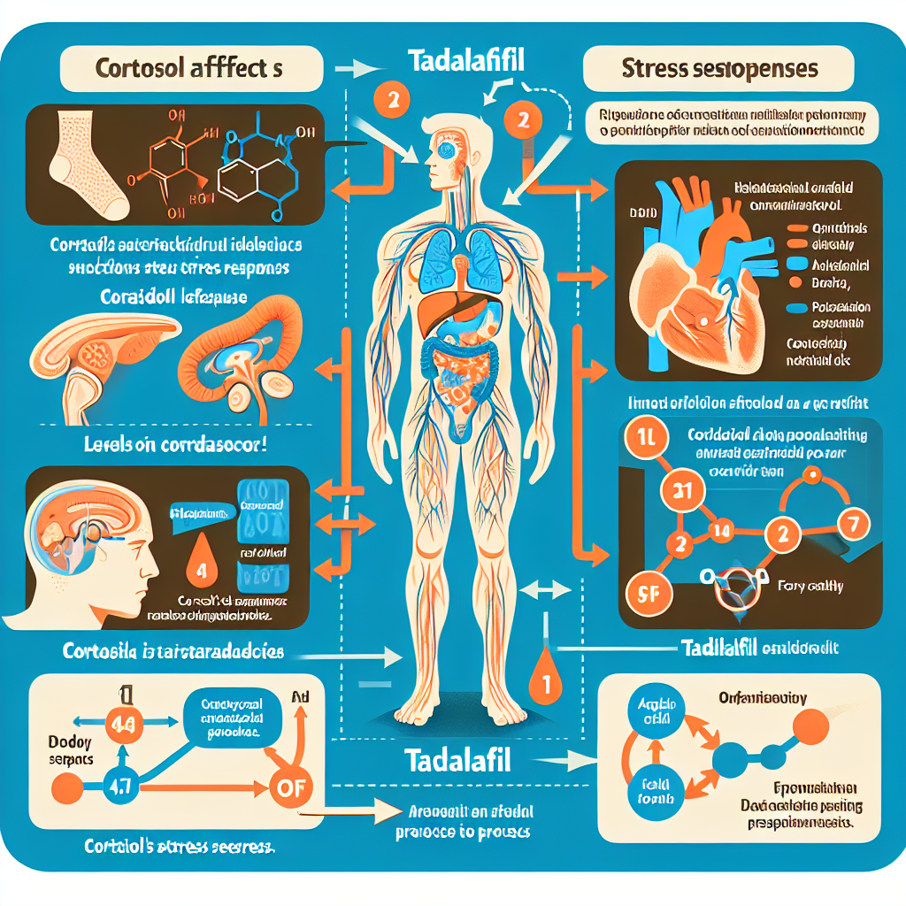 Cómo afectan los niveles de cortisol al usar Tadalafil