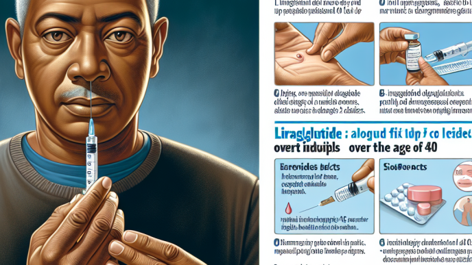 Liraglutida en usuarios mayores de 40 años