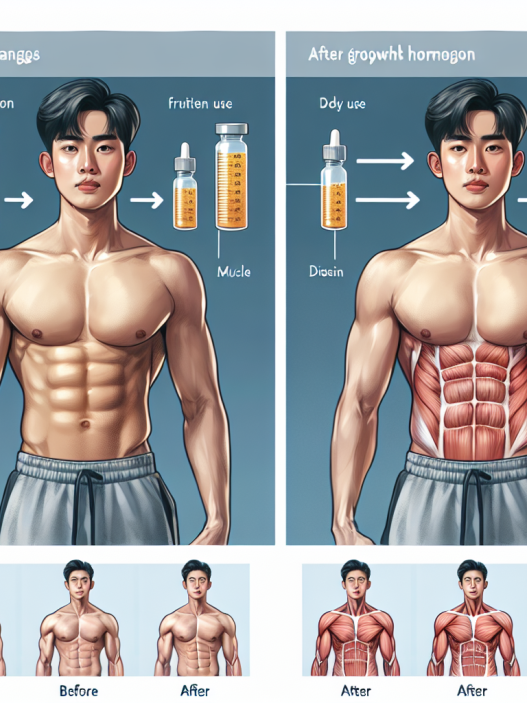 Qué cambios esperar en el tono muscular con Hormona del crecimiento