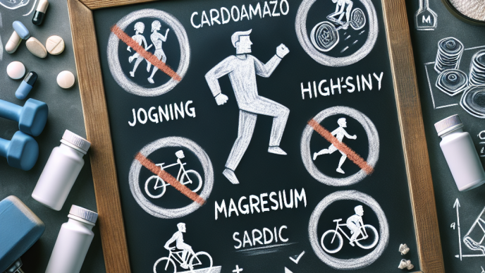 ¿Qué formas de cardio no se recomiendan con Magnesium?