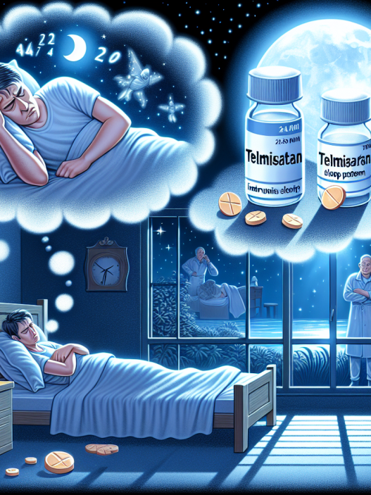 Qué hacer si Telmisartan interrumpe tu patrón de sueño