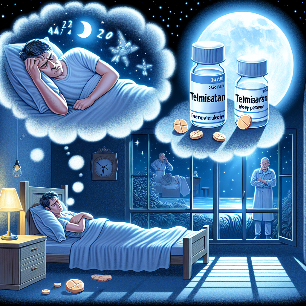Qué hacer si Telmisartan interrumpe tu patrón de sueño
