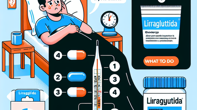 Qué hacer si tienes fiebre usando Liraglutida