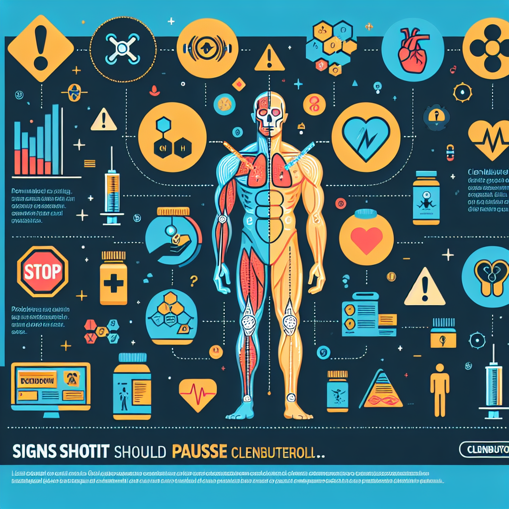 Qué señales indican que debes pausar el uso de Clenbuterol