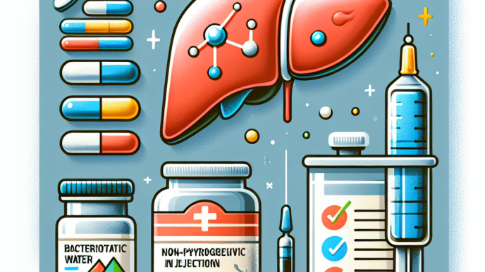 Qué suplementos hepáticos van mejor con Agua bacteriostática para inyección