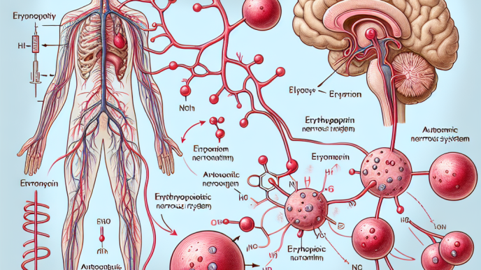 Cómo afecta Erythropoietin al sistema nervioso autónomo
