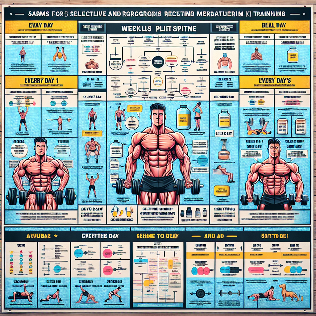 Cómo ajustar tu split semanal al usar SARMs