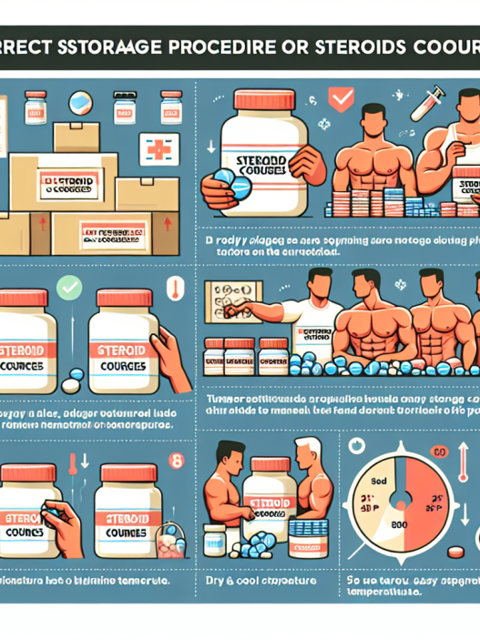 Cómo almacenar correctamente Cursos de esteroides
