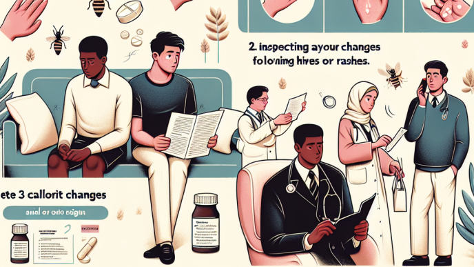 Cómo identificar una reacción alérgica leve a Terapia posterior al curso