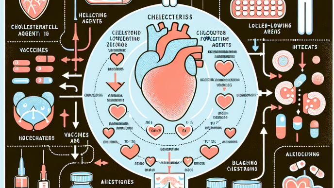 ¿Interfiere Colesterol - agentes reductores con vacunas o medicamentos?