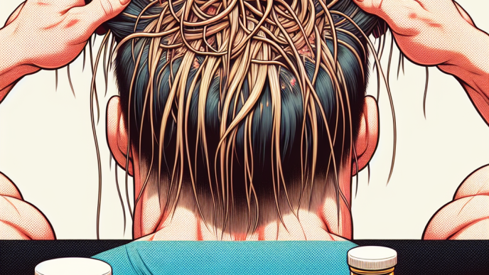 ¿Puede Cursos de esteroides para aumentar la masa muscular causar caída del cabello?