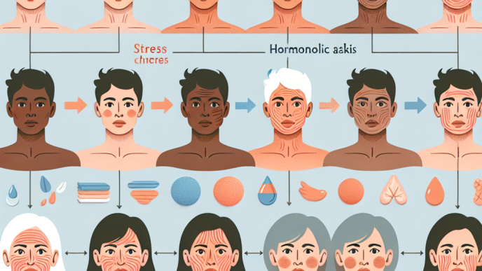 Qué cambios hay en la piel durante el uso de Estrés y equilibrio hormonal