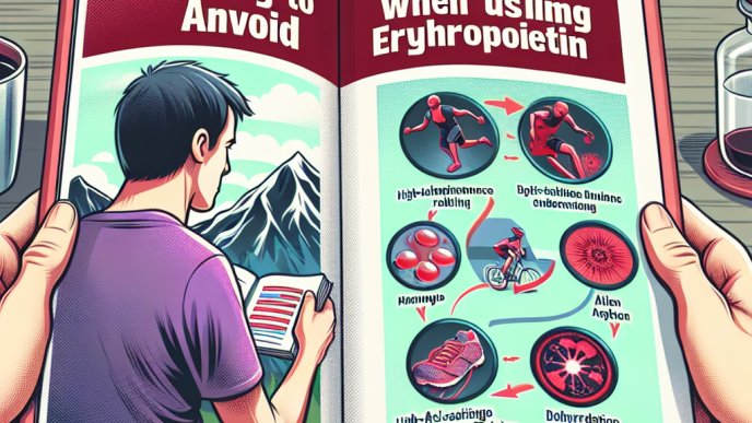 Qué formas de entrenamiento evitar con Erythropoietin