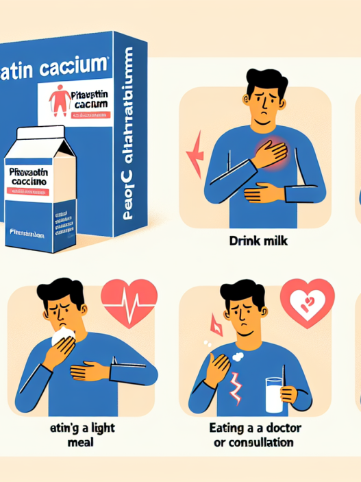Qué hacer si Pitavastatina cálcica provoca acidez estomacal