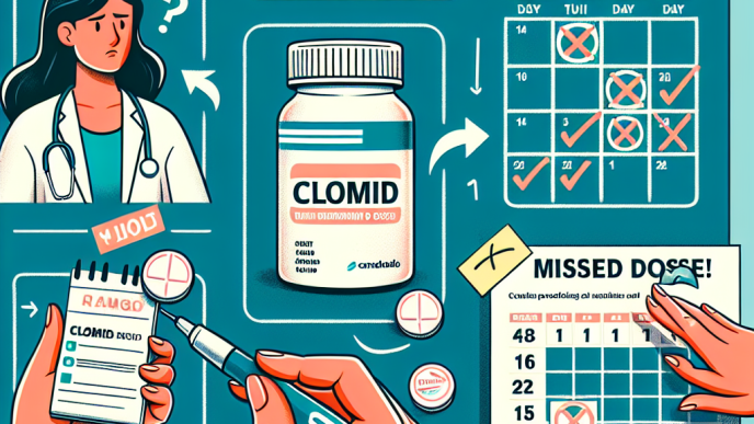 Qué hacer si se olvida una dosis de Clomid