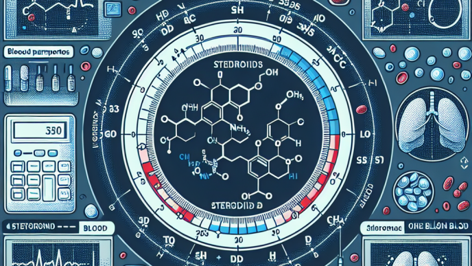 Qué parámetros vigilar en sangre al usar Cursos de esteroides