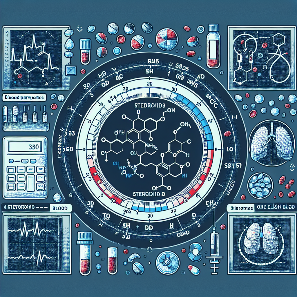 Qué parámetros vigilar en sangre al usar Cursos de esteroides