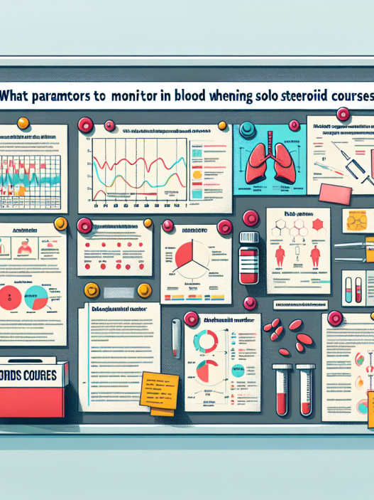 Qué parámetros vigilar en sangre al usar Esteroides Cursos en solitario