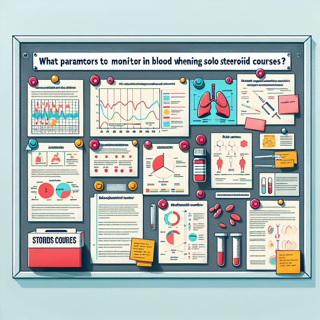 Qué parámetros vigilar en sangre al usar Esteroides Cursos en solitario