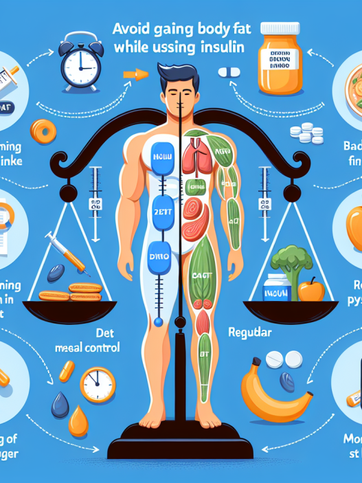 Cómo evitar subir grasa corporal con Insulina