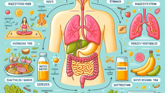 Cómo mantener el sistema digestivo sano con Limpieza y desintoxicación