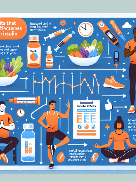 Qué hábitos mejoran la eficacia de Insulina