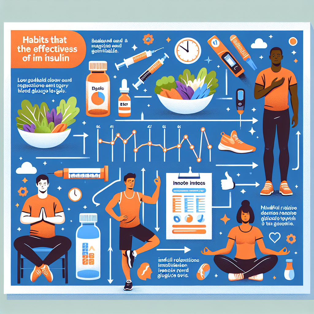 Qué hábitos mejoran la eficacia de Insulina