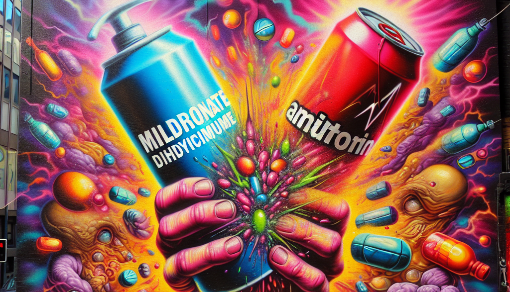 Mildronate Dihydricume y bebidas energéticas: combinación problemática