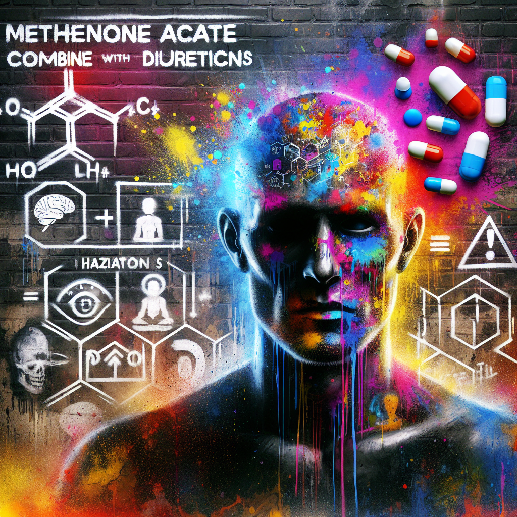 Acetato de metenolona con diuréticos: riesgos serios