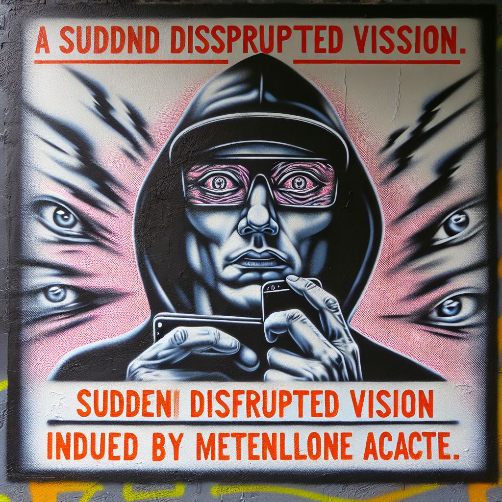 Acetato de metenolona y visión súbita alterada: urgencia