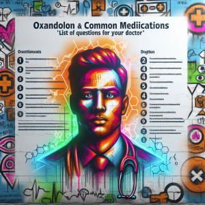 Oxandrolona y medicamentos comunes: lista de preguntas para tu médico
