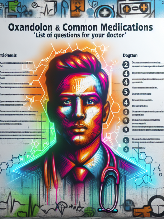 Oxandrolona y medicamentos comunes: lista de preguntas para tu médico